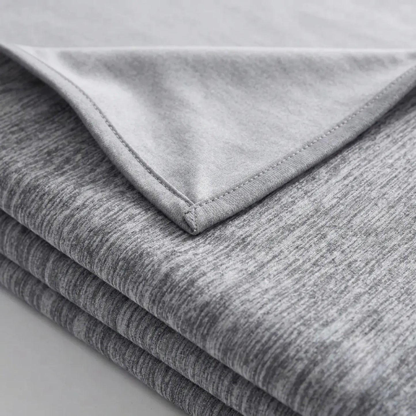 Arctivia Cooling Blanket Breathable Microfiber Lightweight Bedding in Gray and Blue