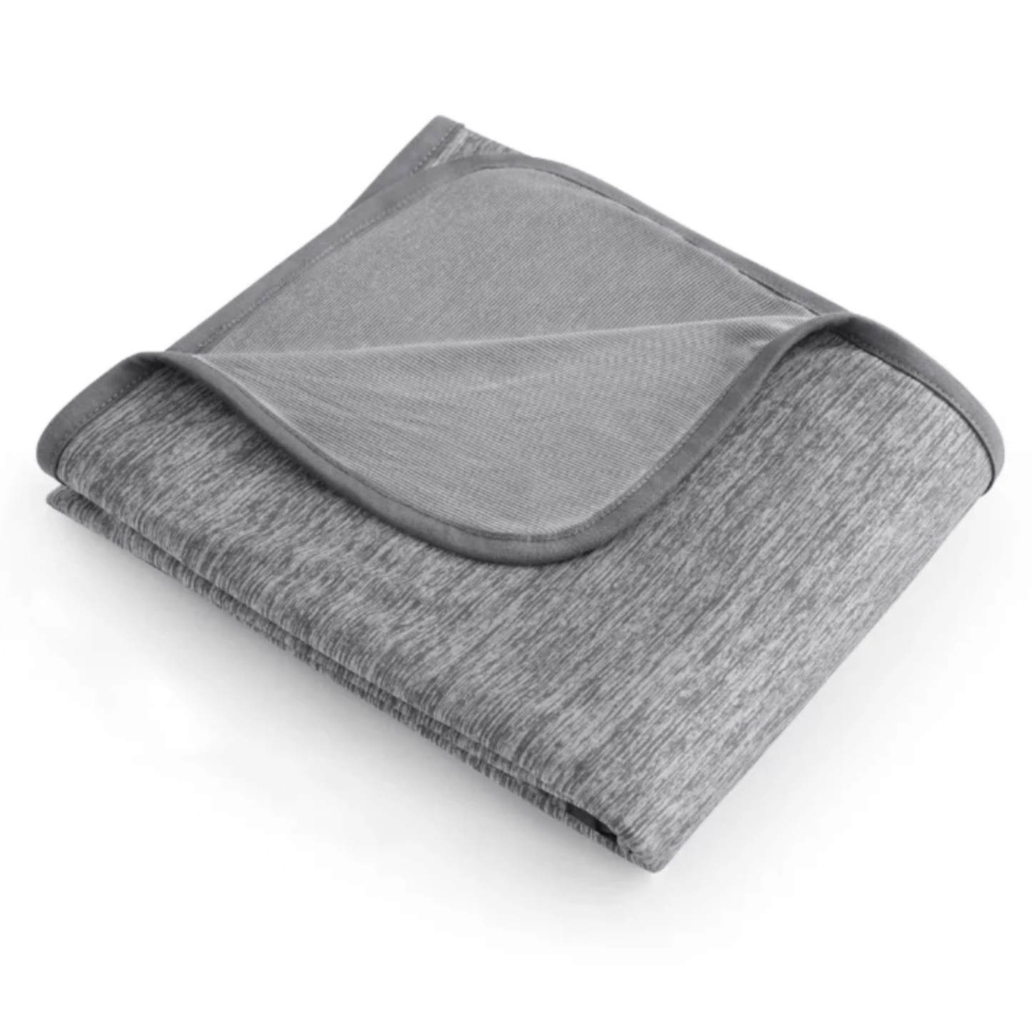 Arctivia Cooling Blanket Breathable Microfiber Lightweight Bedding in Gray and Blue