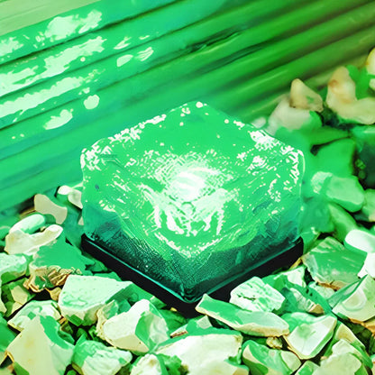 LumiSquare Solar Powered Garden Light Waterproof ABS Landscape Path Lighting
