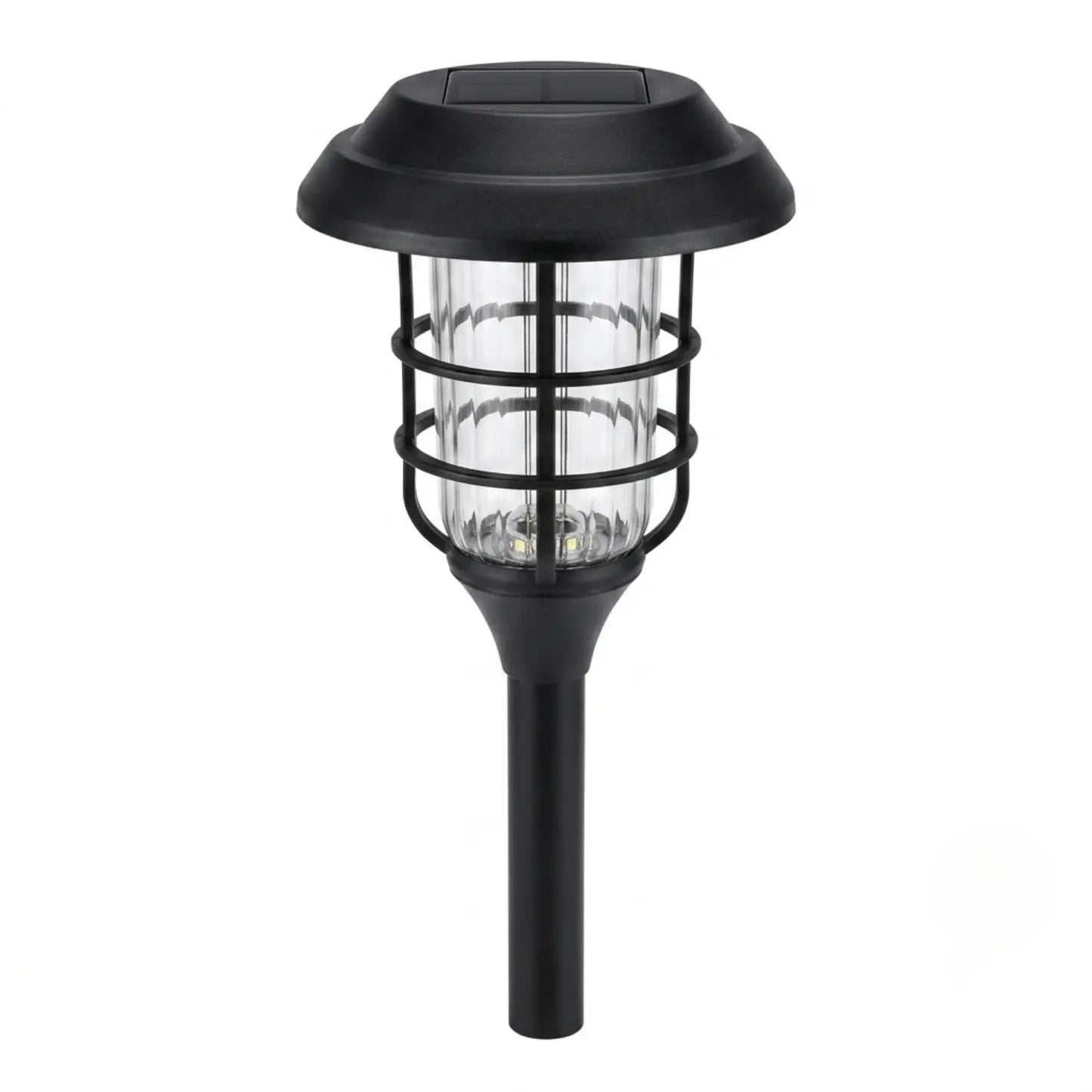 SolarGlow Weatherproof Solar Path Lights - Flickering Warm Glow Outdoor Garden Set (6-Pack)
